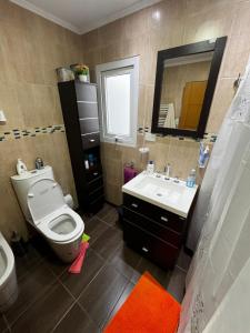 Phòng tắm tại Veni a relajarte