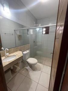 Et badeværelse på Morada do vento + 4 billeder