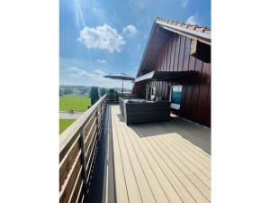 Balkón nebo terasa v ubytování Holiday apartment with 2 bedrooms