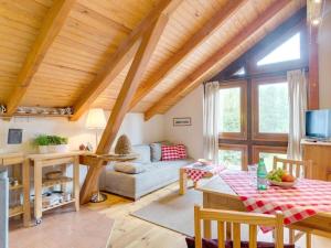 Posezení v ubytování in the Spreewald holiday home