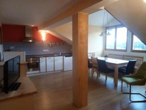 Η κουζίνα ή μικρή κουζίνα στο Hollerbusch House