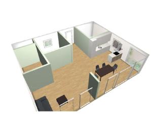 Κάτοψη του Holiday home in Arendsee with Wi-Fi