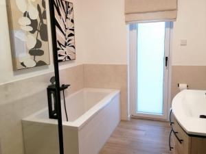 Koupelna v ubytování Waldi Fichteltraum + 16 fotografií