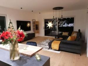 Posezení v ubytování Waldi Fichteltraum