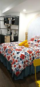 Кровать или кровати в номере Art Apartments Leiria Historic House