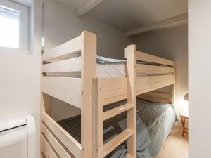 Postel nebo postele na pokoji v ubytování Cabane Crevette