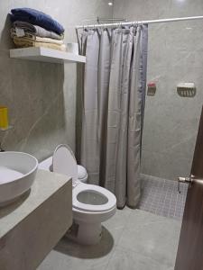 Koupelna v ubytování Casa El Encanto + 23 fotografií