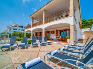 Bygningen som feriehuset ligger i