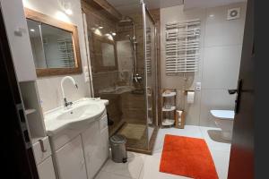 Ένα μπάνιο στο Large holiday home with garden, close to the lake +24 φωτογραφίες