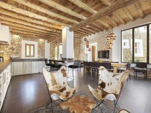 Гостиная зона в Villa in Ibiza near Cala Bassa Beach
