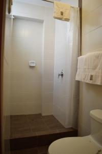 A bathroom at Illariy Hotel