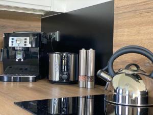 Кухня или мини-кухня в Villa in Doksy near Macha Lake
