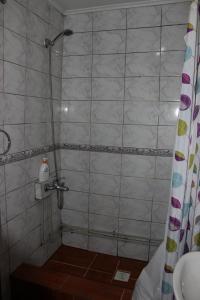 Koupelna v ubytování Cabaña y Hostal Dr Steffens