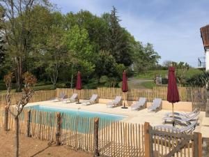 Πισίνα στο ή κοντά στο Grande maison avec piscine privée, parking et animaux acceptés - FR-1-616-505