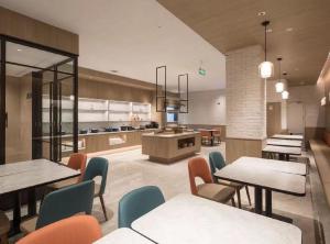 Posezení v ubytování Hanting Hotel Nanjing Beijing East Road Jiuhuashan Subway Station