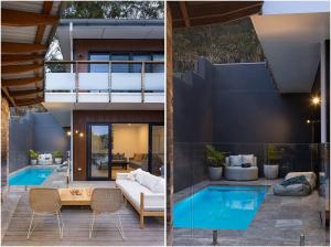 Swimmingpoolen hos eller tæt på Walu House