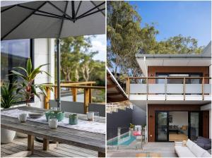 En balkon eller terrasse på Walu House