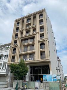 Bygningen som hotellet ligger i