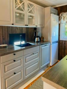 Kuchyň nebo kuchyňský kout v ubytování Cabin With Ski Inout Near Gribbe, Valdres + 32 fotografií