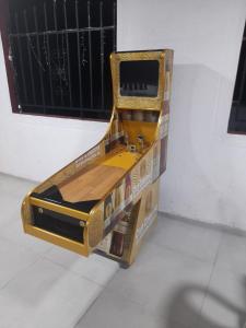 a box sitting on the floor next to a wall at Finca Fusagasugá Villa Luisa in Fusagasuga +8 photos