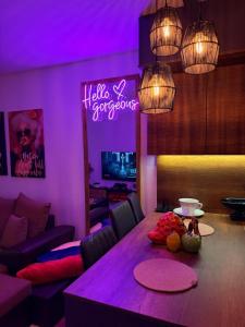 Posezení v ubytování The hot spot