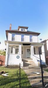 Bygningen som feriehuset ligger i