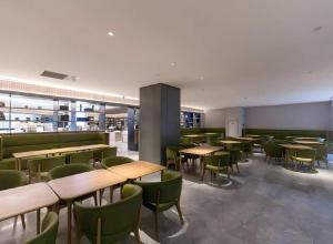 Χώρος καθιστικού στο JI Hotel Shanghai Xinzhuang Business District