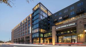 a building on a street in front of a building at The Deep Ellum Serenity Suite in Dallas +5 photos