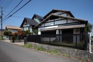 Bygningen som feriehuset ligger i