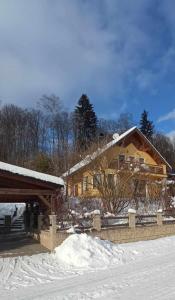 Sluneční stráň - dům pro 9 osob om vinteren