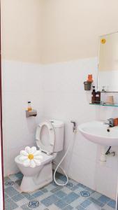 Phòng tắm tại Nhà nghỉ Song Lê