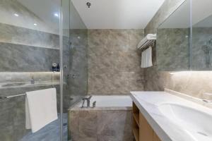 Et badeværelse på Starway Hotel Suzhou Shishan Road High-Tech Plaza