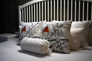 Een bed of bedden in een kamer bij Hotel Minaliat Vek