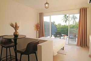 Posezení v ubytování Aura Koh Tao