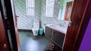 Koupelna v ubytování Travel Connect