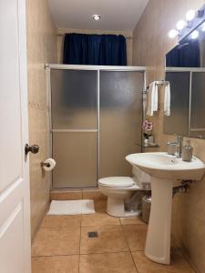 Koupelna v ubytování Beautiful Spacious Apartment