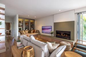 Posezení v ubytování Serenity - Stay Waiheke