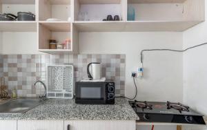 Кухня или мини-кухня в Bstan at Buxton with AC
