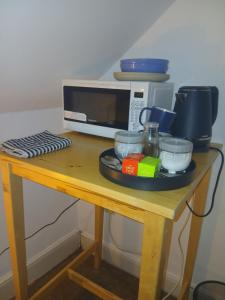 Nhà bếp/bếp nhỏ tại Uplands Room