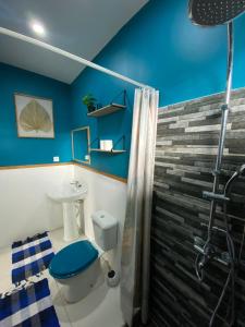 Koupelna v ubytování Hina Lodge - Bungalow Hina