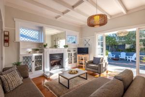 Et opholdsområde på Island Villa- Stay Waiheke