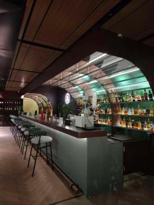 Lounge nebo bar v ubytování Livefortuna Hotel