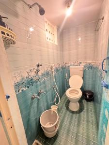 Et badeværelse på Casa Fiesta Pondy