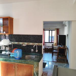 Kuchyň nebo kuchyňský kout v ubytování North Face Studio