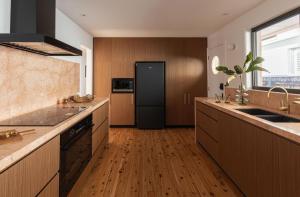 Η κουζίνα ή μικρή κουζίνα στο The Berry Bungalow for 6, Berry