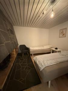 Ένα ή περισσότερα κρεβάτια σε δωμάτιο στο Lunden