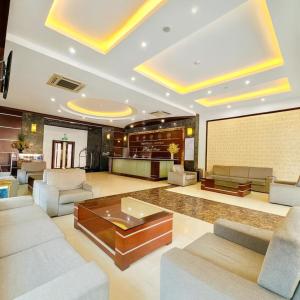 Гостиная зона в Central Hotel