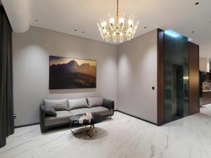 Χώρος καθιστικού στο Toàn Cầu Villa