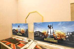 TV a/nebo společenská místnost v ubytování Bucheon Daon Hotel