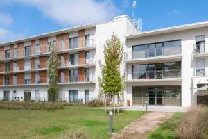 El edificio en el que está el hotel